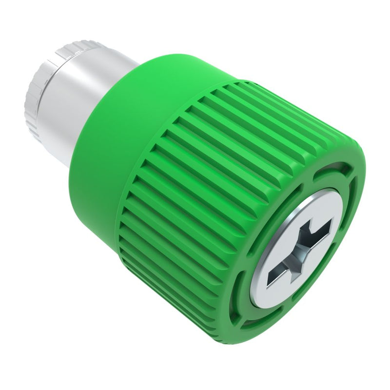 SOUTHCO Captive Screw, 6-32 Thread, P.C. Board, Phillips/Slot Combination, Knurled Green Knob [4C-PS-06-1B0-K014]