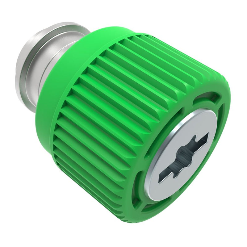 SOUTHCO Captive Screw, 6-32 Thread, Surface Mount Technology, TORX®/Slot Combination, Knurled Green Knob [4C-SM-2411-K014-R]