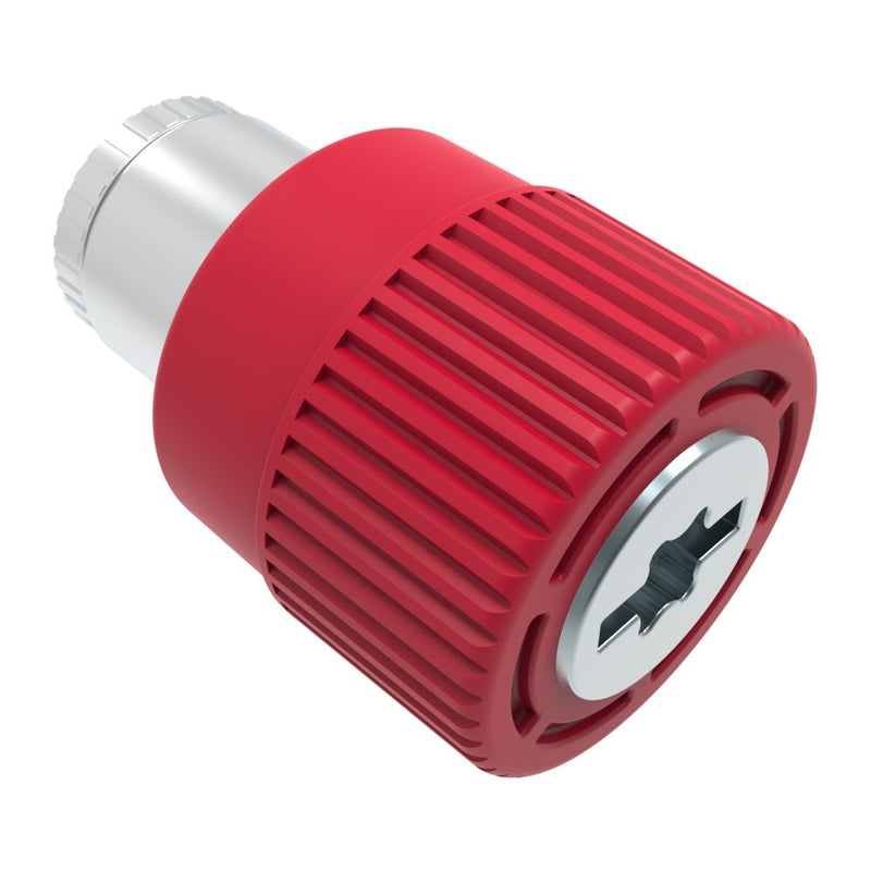 SOUTHCO Captive Screw, 4-40 Thread, P.C. Board, TORX®/Slot Combination, Knurled Red Knob [4C-TS-04-2B0-K013]