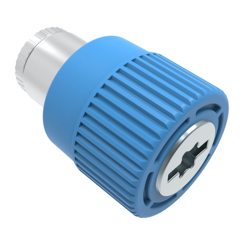 SOUTHCO Captive Screw, 4-40 Thread, P.C. Board, TORX®/Slot Combination Blue Knob [4C-TS-04-1B0-K008]