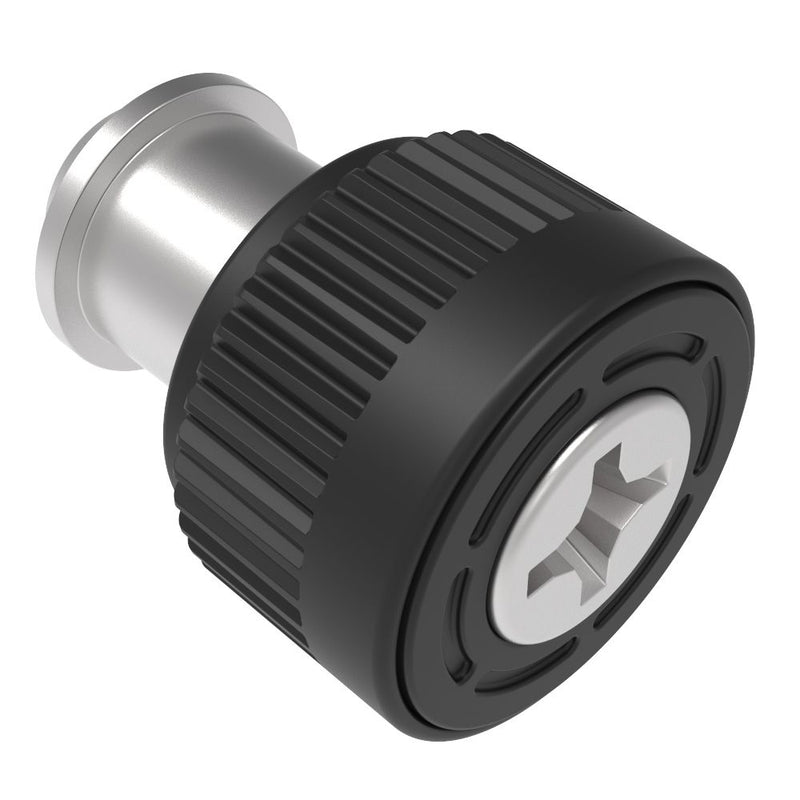 SOUTHCO Captive Screw, M3 X 0.5, SMT, TORX Thread, Knurled Black Knob [4D-T1-50S40-K000]