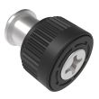 SOUTHCO Captive Screw, 6-32 Thread, SMT, Phillips Thread, Knurled Black Knob [4D-PB-45S40-K000]