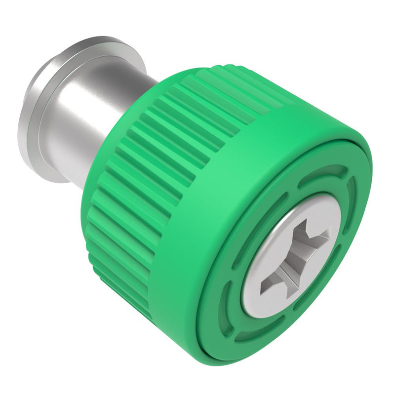 SOUTHCO Captive Screw, 6-32 Thread, SMT, TORX Thread, Knurled Green Knob [4D-TB-97S56-K059]