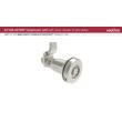 SOUTHCO Vise Action® Compression Latch, Large Size, 8 mm Square Recess, Zinc Alloy, Powder Coat, Black [E3-A2219-05]
