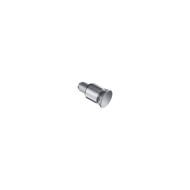 SOUTHCO Spring Loaded Plunger, Flare-in, Miniature Size, Without hold-open feature, Steel, Bright Knob [56-20-1-15]