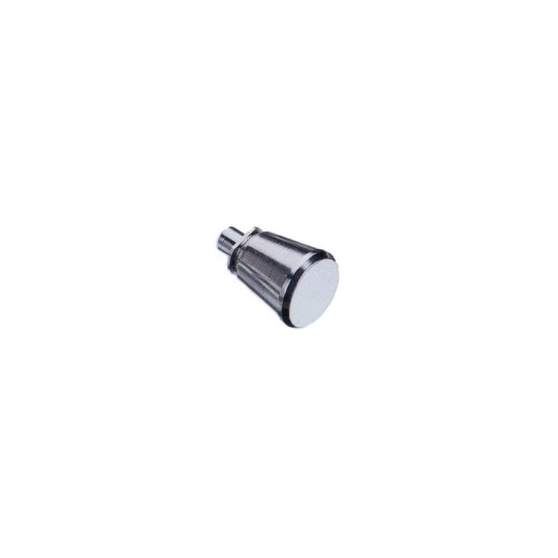 SOUTHCO Spring Loaded Plunger, Thread-In, Small Size, With hold-open feature, Steel, Bright Knob [56-10-301-20]