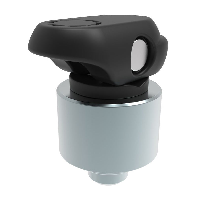 SOUTHCO Spring Loaded Plunger, Flare-in, Mini Szie, With hold-open feature, Black [56-421-1-000]