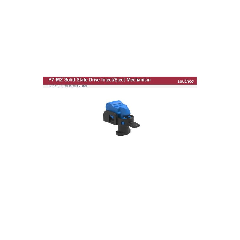 SOUTHCO M.2 Latch, 5 mm Housing Height, 1.93 mm PC Board Thickness, Blue Button [P7-M2-50-193-008]