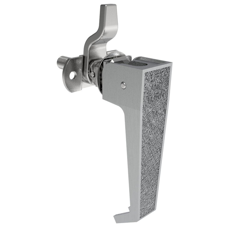SOUTHCO Compression Latch, Lift & Turn, Large Size, Handle Style, No Restriction, Non-Locking, Zinc Alloy, Chrome Plated, Brushed [62-10-603-20]