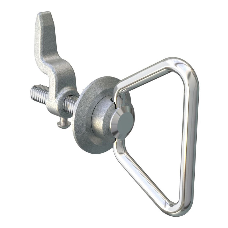SOUTHCO Cam Latch, Medium Size, Bail Handle, Single Point, Zinc Alloy, Chrome Plated [68-20-101-20]