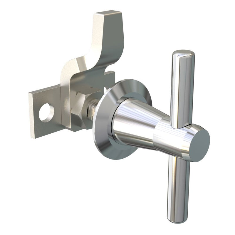 SOUTHCO Cam Latch, Small Size, Three Point, Offset Cam, Zinc Alloy, Chrome Plated [68-50-301-20]