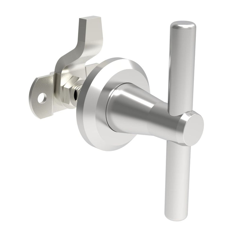 SOUTHCO Cam Latch, Large Size, Three Point, Offset Cam, Zinc Alloy, Zinc Plated, Bright Chromate [68-70-301-10]