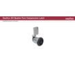 SOUTHCO Quarter Turn Compression Latch, Standard Size , Slotted Recess, Zinc Alloy, Powder Coat, Black [E9-A000F-01]