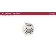 SOUTHCO Push-to-Close Latch, Medium Size, Key Locking, 2 - 7mm (.075 - .275 in) Door thickness, 25.5mm (1.00 in) Grip, Plastic, Natural [M1-41]