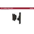 SOUTHCO Push-to-Close Latch, Rivet / Screw (thru hole) Mounting, 13N (3 lbf), Plastic, Black [C3-803]