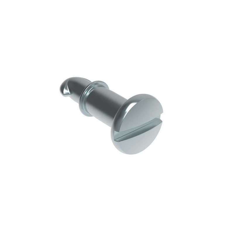SOUTHCO DZUS® Lion Quarter-Turn Stud, Small Size, Slotted Recess, Steel Zinc Plate, Bright chromate [81-11-060-16]