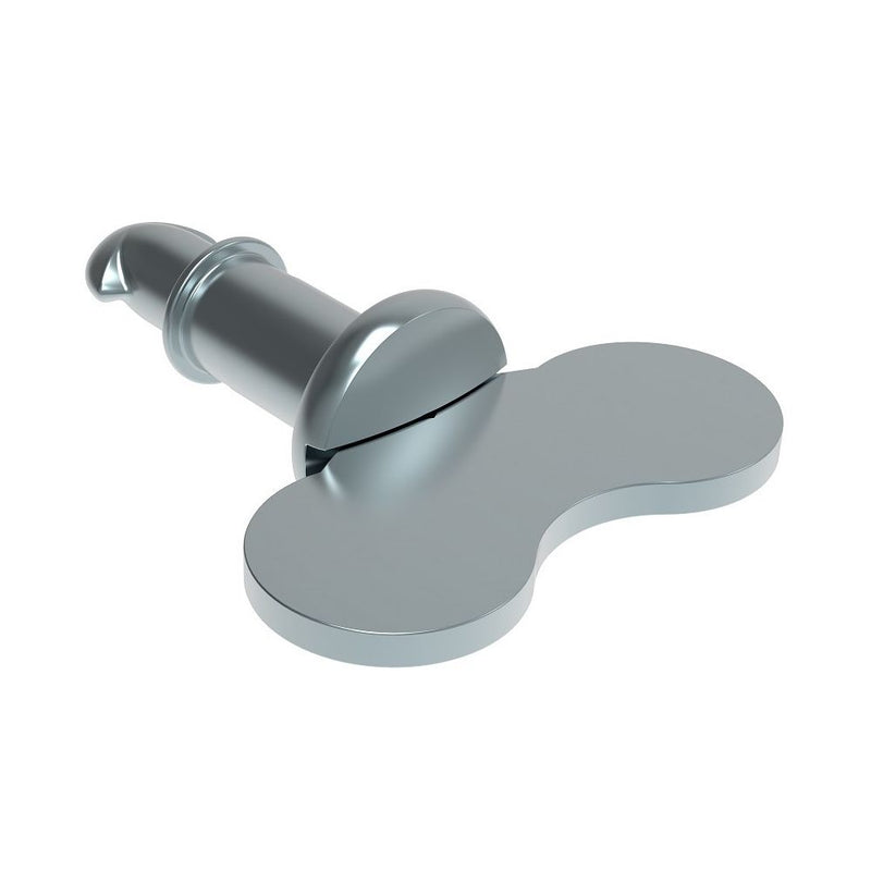 SOUTHCO DZUS® Lion Quarter-Turn Stud, Small Size, Wing, Steel Zinc Plate, Bright chromate [81-12-160-16]