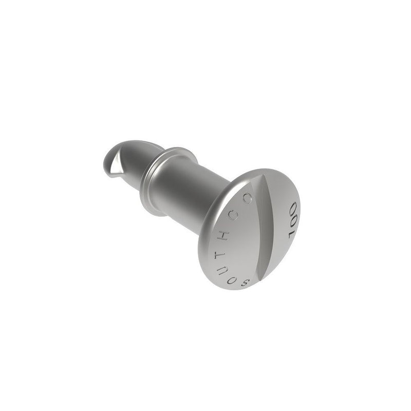 SOUTHCO DZUS® Lion Quarter-Turn Stud, Medium Size, Slotted Recess, Stainless Steel Passivated [82-11-520-20]