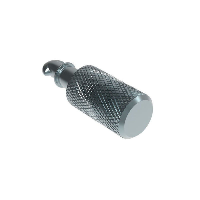 SOUTHCO DZUS® Lion Quarter-Turn Stud, Medium Size, Knurled, Steel Zinc Plate, Bright chromate [82-13-180-16]