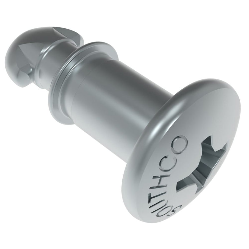 SOUTHCO DZUS® Lion Quarter-Turn Stud, Medium Size, Phillips, Flush, Steel Zinc Plate, Bright chromate [82-19-360-16]