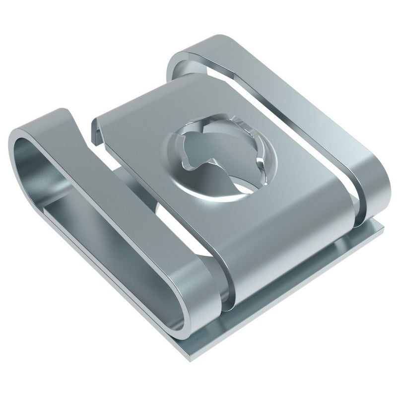 SOUTHCO DZUS® Lion Quarter-Turn Receptacle, Medium Size, Steel Zinc Immersion Coating [82-47-113-15]