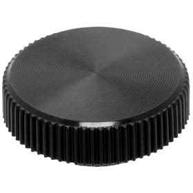 Essentra Thumb Screw Knob 12.7 mm M4 Acetal Black [TSK390A]; 10177266