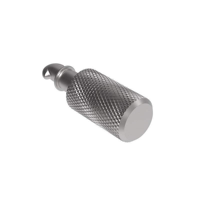 SOUTHCO DZUS® Lion Quarter-Turn Stud, Large Size, Knurled, Stainless Steel Passivated [85-13-500-20]