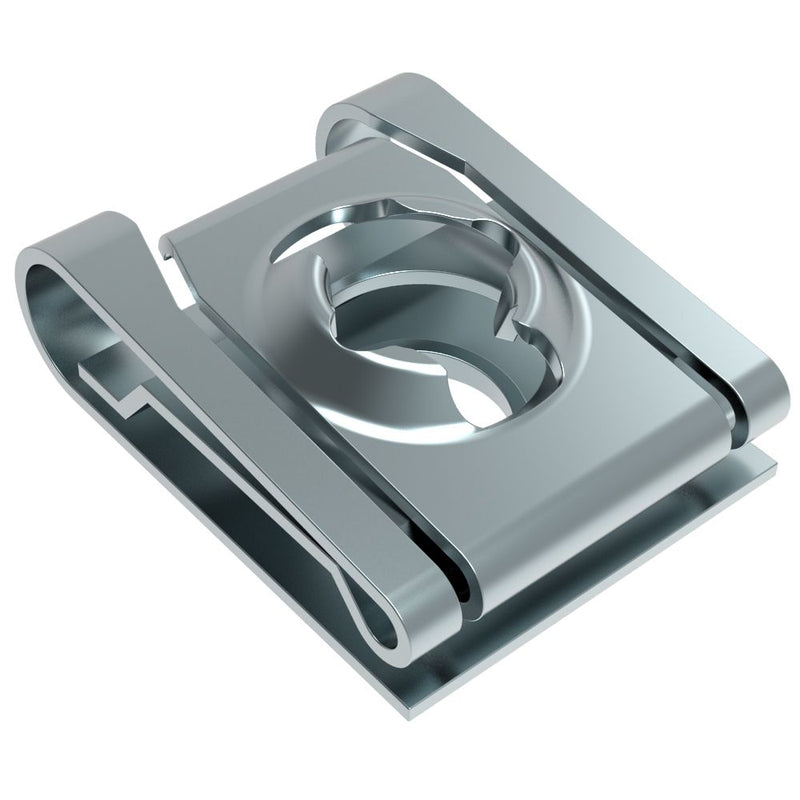 SOUTHCO DZUS® Lion Quarter-Turn Receptacle, Large Size, Steel Zinc Immersion Coating [85-47-101-15]
