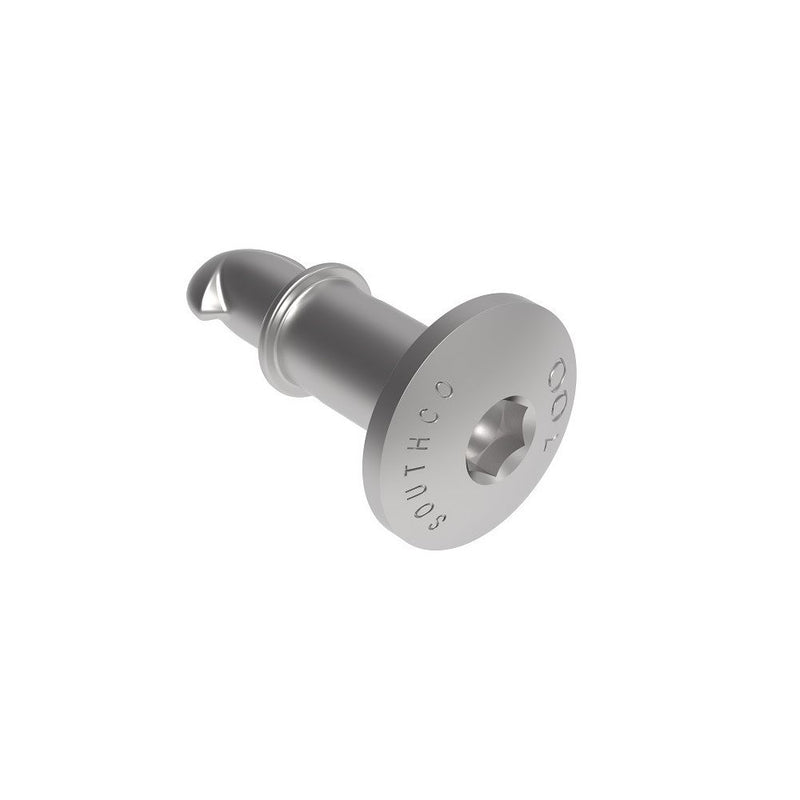 SOUTHCO DZUS® Lion Quarter-Turn Stud, Large Size, Hex Recess, Stainless Steel Passivated [85-78-140-20]