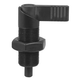 Essentra Indexing Plunger M20 x 1.5 Burnished Steel Black [491240]; 10270714