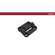 SOUTHCO Constant Torque Hinge, Symmetric, 0.45 N⋅m, 0.45 N⋅m, Medium Size, Nylon, Natural, Black [E6-50-304S-20]
