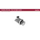 SOUTHCO Push-to-Close Latch, No Restriction, Plastic, Chrome Plated, Chrome [M1-2A-13-1]