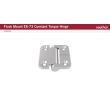 SOUTHCO Constant Torque Hinge, Barrel Down, Mirror polished Stainless Steel, Countersunk [E6-73-440R-85]