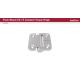 SOUTHCO Constant Torque Hinge, Barrel Down, Mirror polished Stainless Steel, Countersunk [E6-73-430F-85]