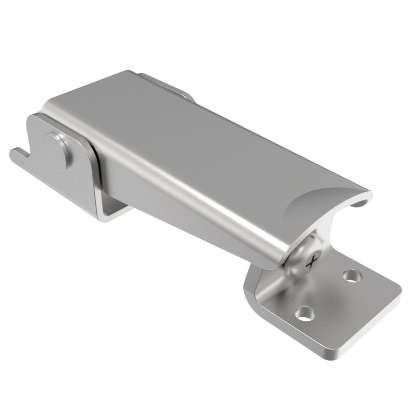 SOUTHCO Under-center Draw Latch Small Size, Steel, Zinc Plate, Bright chromate [91-351-07]