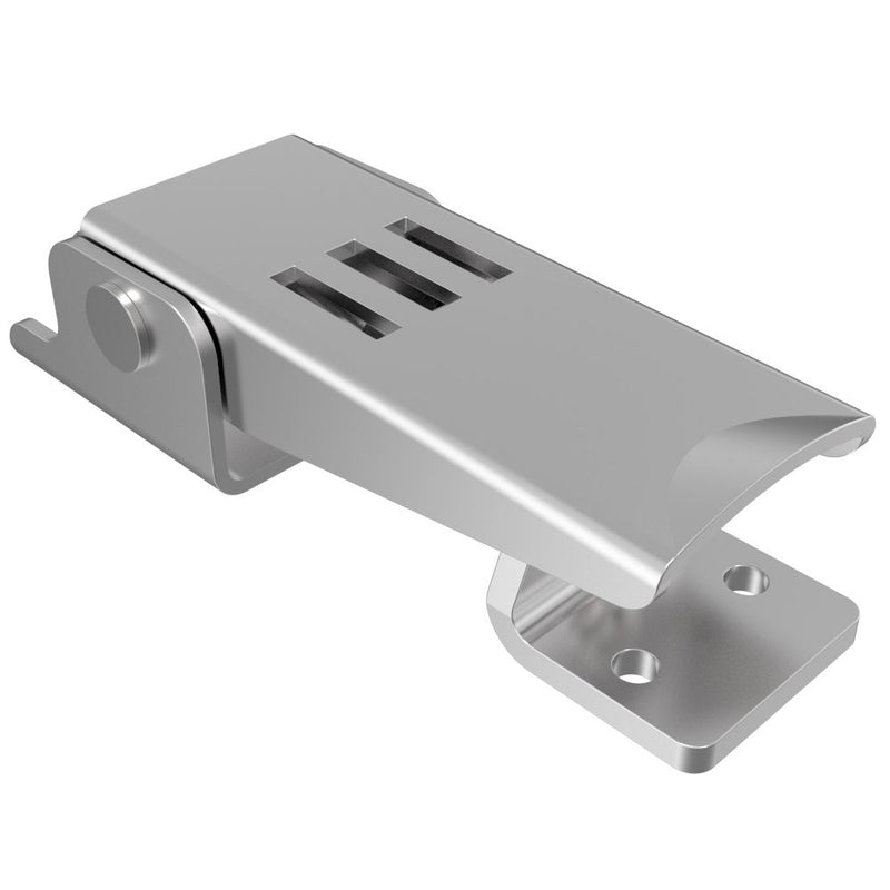 SOUTHCO Under-center Draw Latch Small Size, Steel, Zinc Plate, Bright chromate [91-361-07]