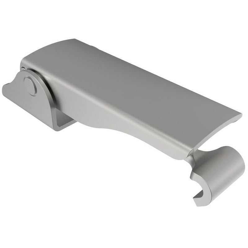 SOUTHCO Under-center Draw Latch Medium Size, Steel, Zinc Plate, Bright chromate [91-552-07]