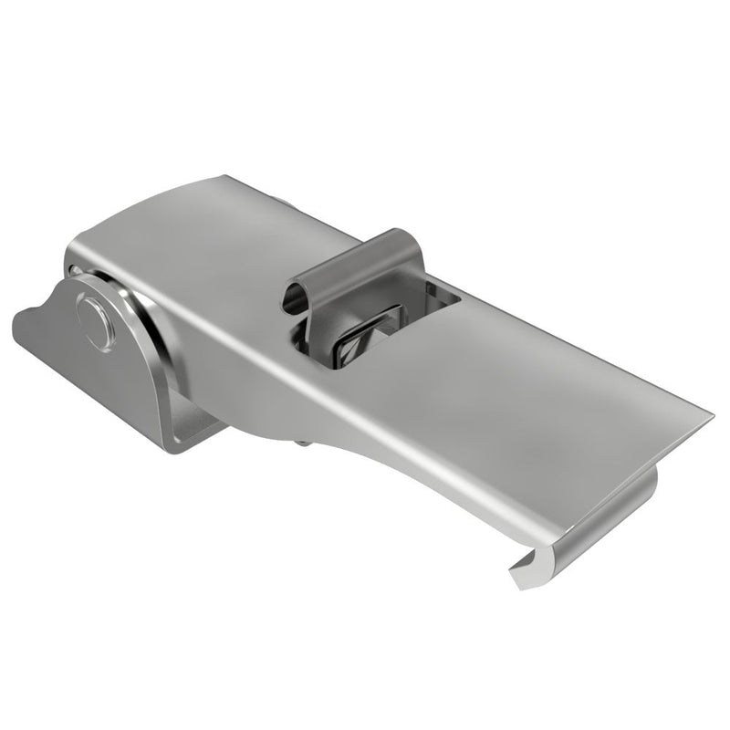 SOUTHCO Under-center Draw Latch Medium Size, Steel, Zinc Plate, Bright chromate [91-562-07]