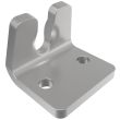 SOUTHCO Under-center Draw Latch Keeper, Steel, Zinc Plate, Bright chromate [91-634-07]