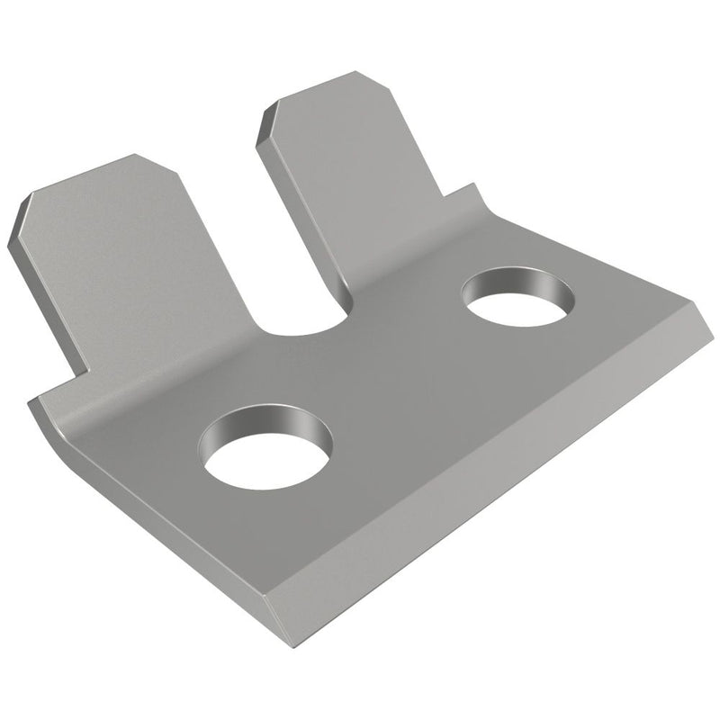 SOUTHCO Under-center Draw Latch Keeper, Stainless Steel, Natural [91-674-52]
