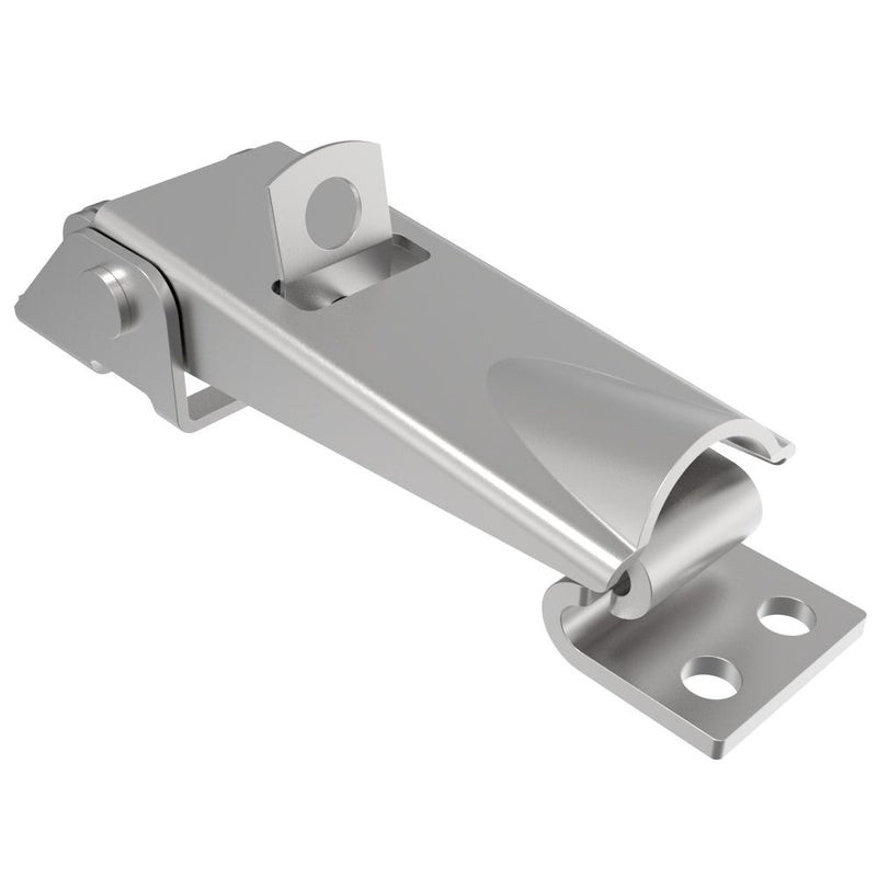 SOUTHCO Under-center Draw Latch Large Size, Steel, Zinc Plate, Bright chromate [91-772-07]