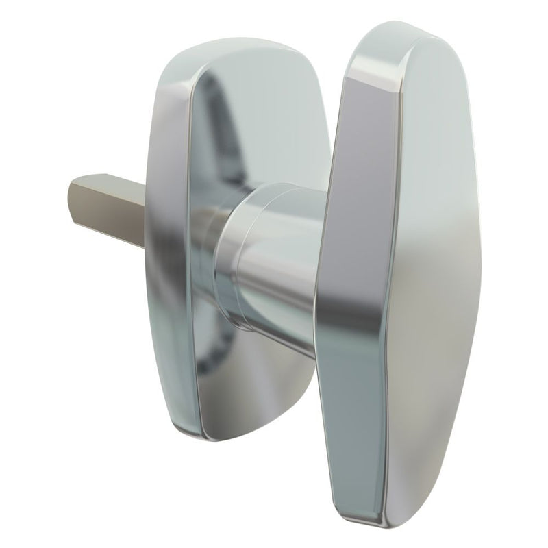 SOUTHCO Cam Latch Compact 'T' Handle, Hand Operated, Zinc Alloy, Chrome Plated, Polished [92-61-103-10]