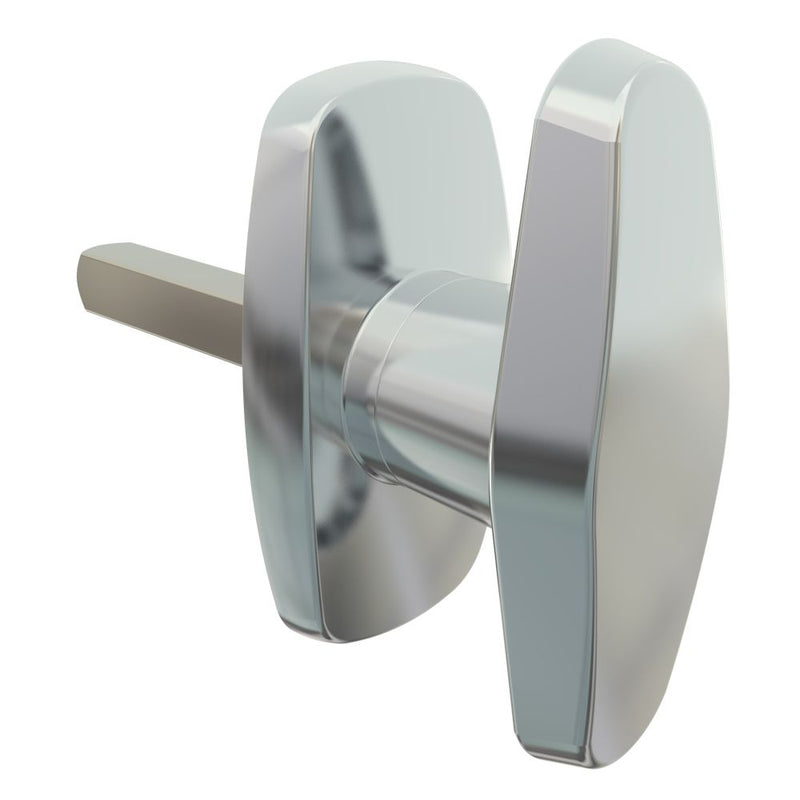 SOUTHCO Cam Latch Compact 'T' Handle, Hand Operated, Zinc Alloy, Chrome Plated, Polished [92-61-104-10]