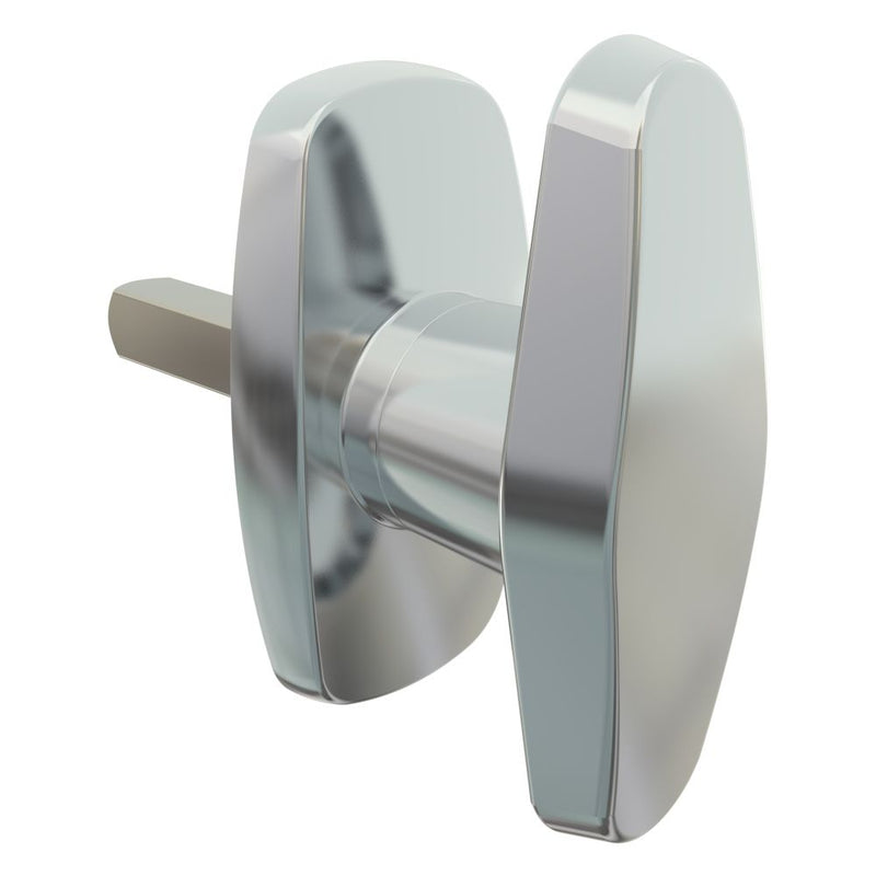 SOUTHCO Cam Latch Compact 'T' Handle, Hand Operated, Zinc Alloy, Chrome Plated, Polished [92-61-203-10]