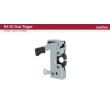 SOUTHCO Push-to-close Rotary Latch, Heavy Duty Size, Two Stage, Pre-loaded Hand Lever, Dual Trigger, Hand / Bottom Push, M6 Thread, Steel, Zinc Plate, Bright Chromate [R4-50-32-4A81-10]