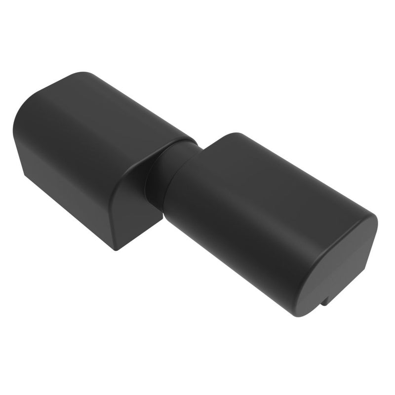 SOUTHCO Lift-Off Hinge Offset Knuckle Style, Concealed Mount, Glass Filled Nylon, Black [96-10-420-11]