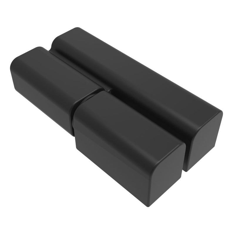 SOUTHCO Lift-Off Hinge Offset Knuckle Style, Concealed Mount, Zinc Alloy, Powder Coat, Black [96-10-510-50]