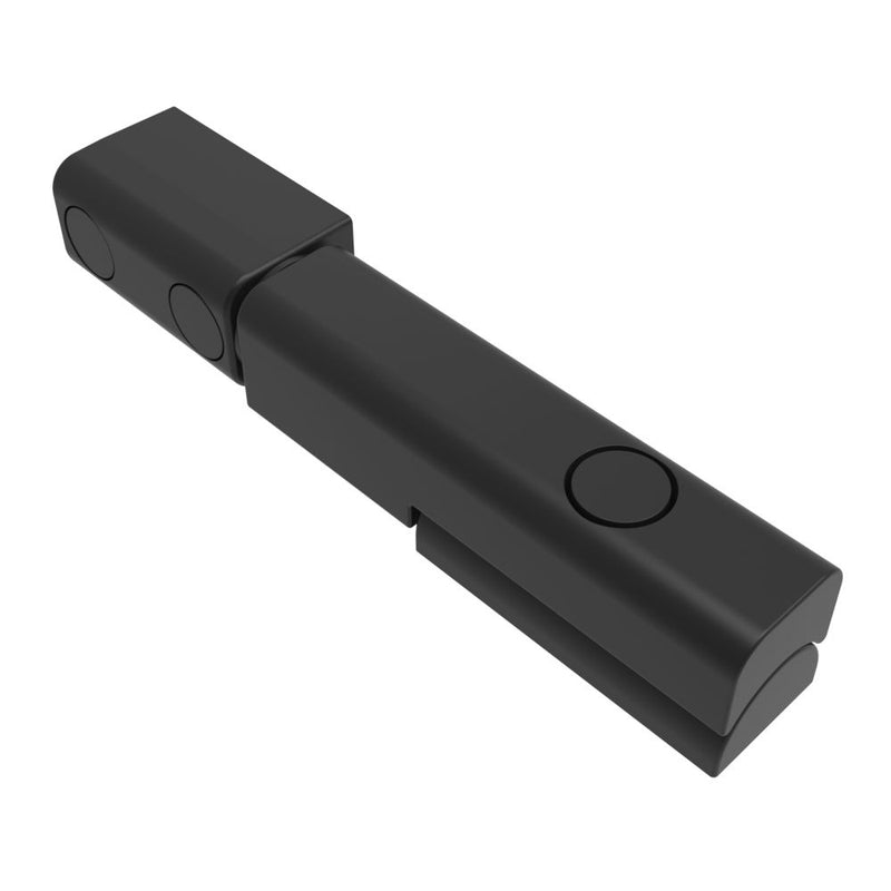 SOUTHCO Lift-Off Hinge Front Mount, Zinc Alloy, Powder Coat, Black [96-10-572]