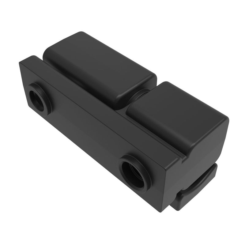SOUTHCO Lift-Off Hinge In-line Knuckle Style, Concealed Mount, Zinc Alloy, Powder Coat, Black [96-110]