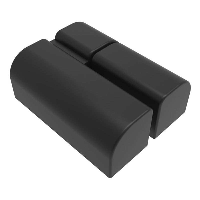 SOUTHCO Lift-Off Hinge Offset Knuckle Style, Concealed Mount, Zinc Alloy, Powder Coat, Black [96-112]
